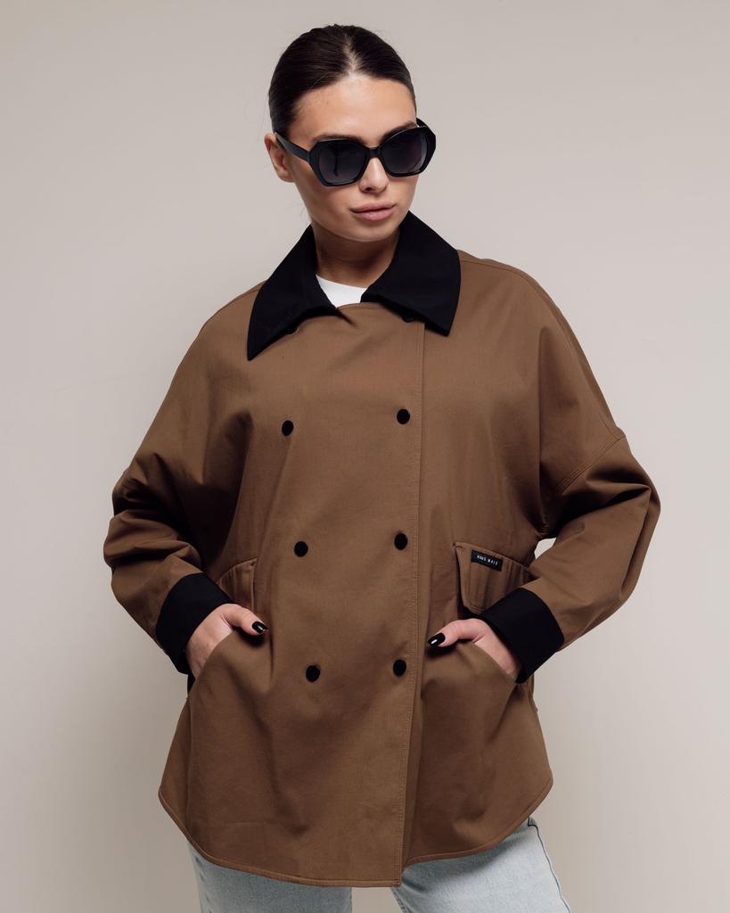 Windbreaker Clasna 229008 46 Brown