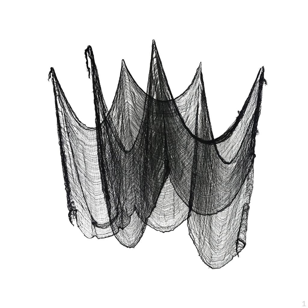 Creepy Halloween Fabric Decor for Spooky Home Atmosphere