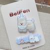 Cute Animal Acrylic Hair Clip for Women & Kids, Dopamine Girl Bangs Side Clip