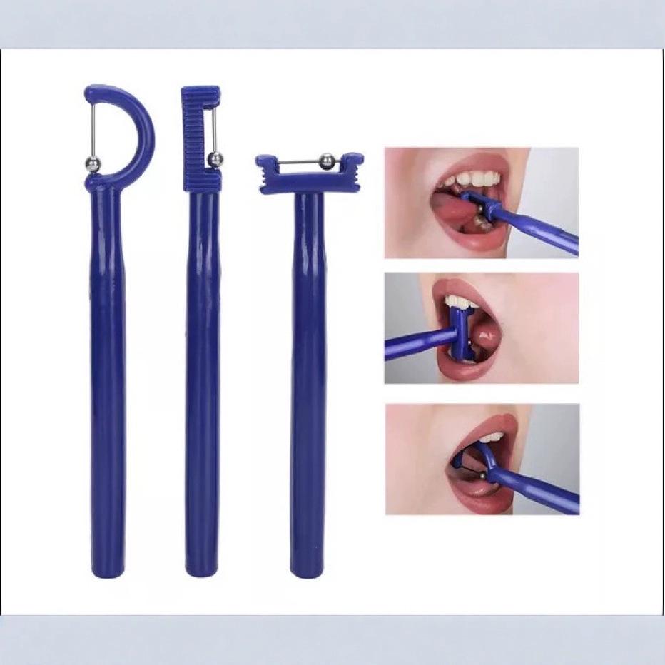 Children's Tongue Tip Trainer: Oral-Motor Exercise for Tongue Rolling and Pronunciation.