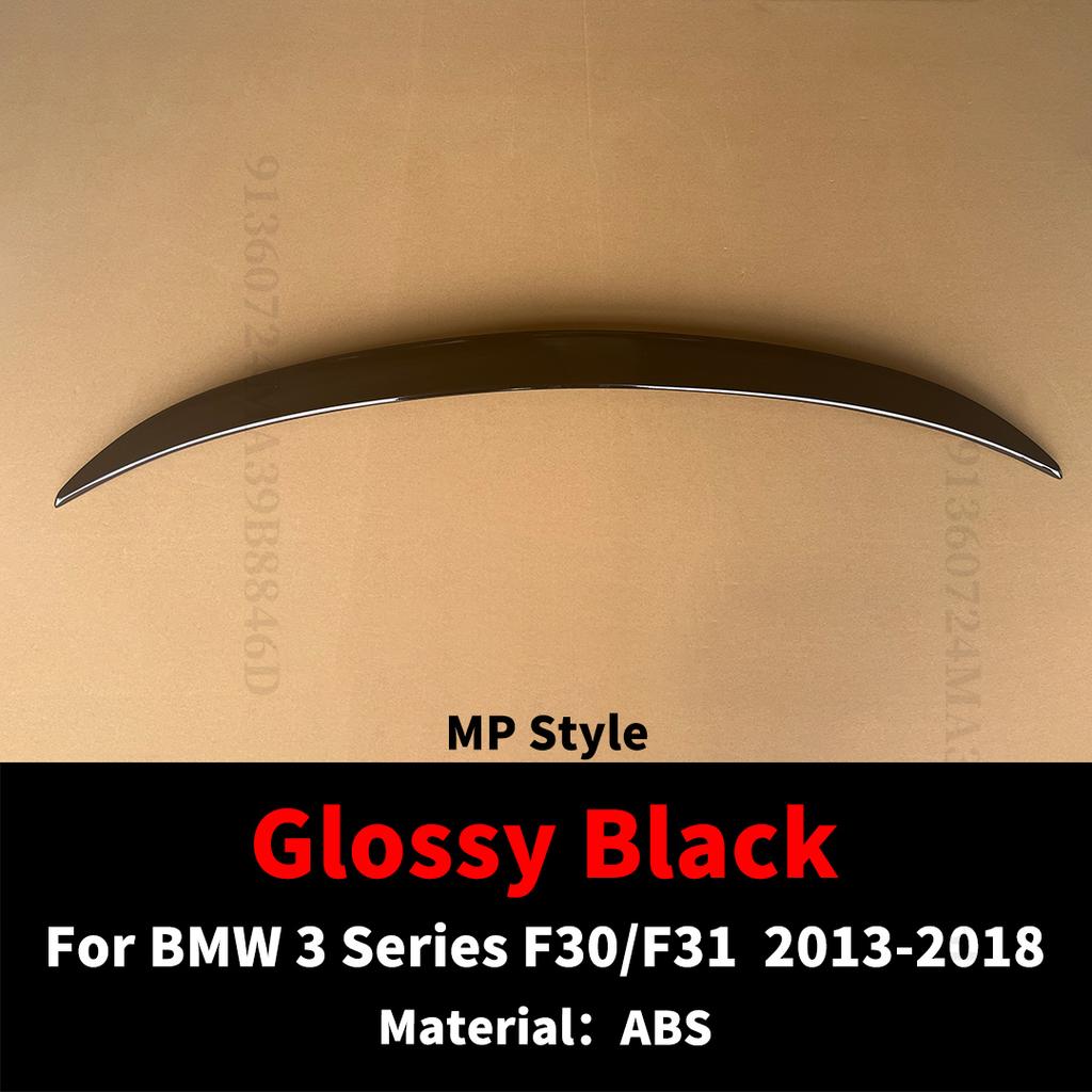 Racing Rear Wing Spoiler Tuning Accessories For BMW 3 Series F30 F31 2013-2018 M4 MP PSM Style Refit Trunk Lip Tail Trim Styling