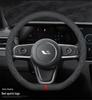 Ideal ONE Universal Suede Steering Wheel Cover: Non-Slip, Sweat-Absorbing, All-Season
