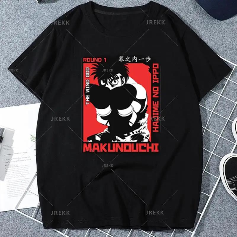 Anime Hajime No Ippo Kamogawa Boxing Gym T Shirt Makunouchi Takamura Celin KGB Print T Shirt Casual Plus Size T Shirt Women