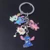 Stitch Anime Keychain Metal Pendant Cartoon Character Gift For Collectors