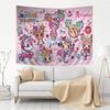 Trendy Brand Japan TTokidokis Cartoon Tapestry Art Science Fiction Room Home Decor Wall Hanging Home Decor