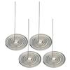 2/4Pcs Teapot Spout Strainer Portable Spiral Coffee Filter Tea Strainer Stainless Steel