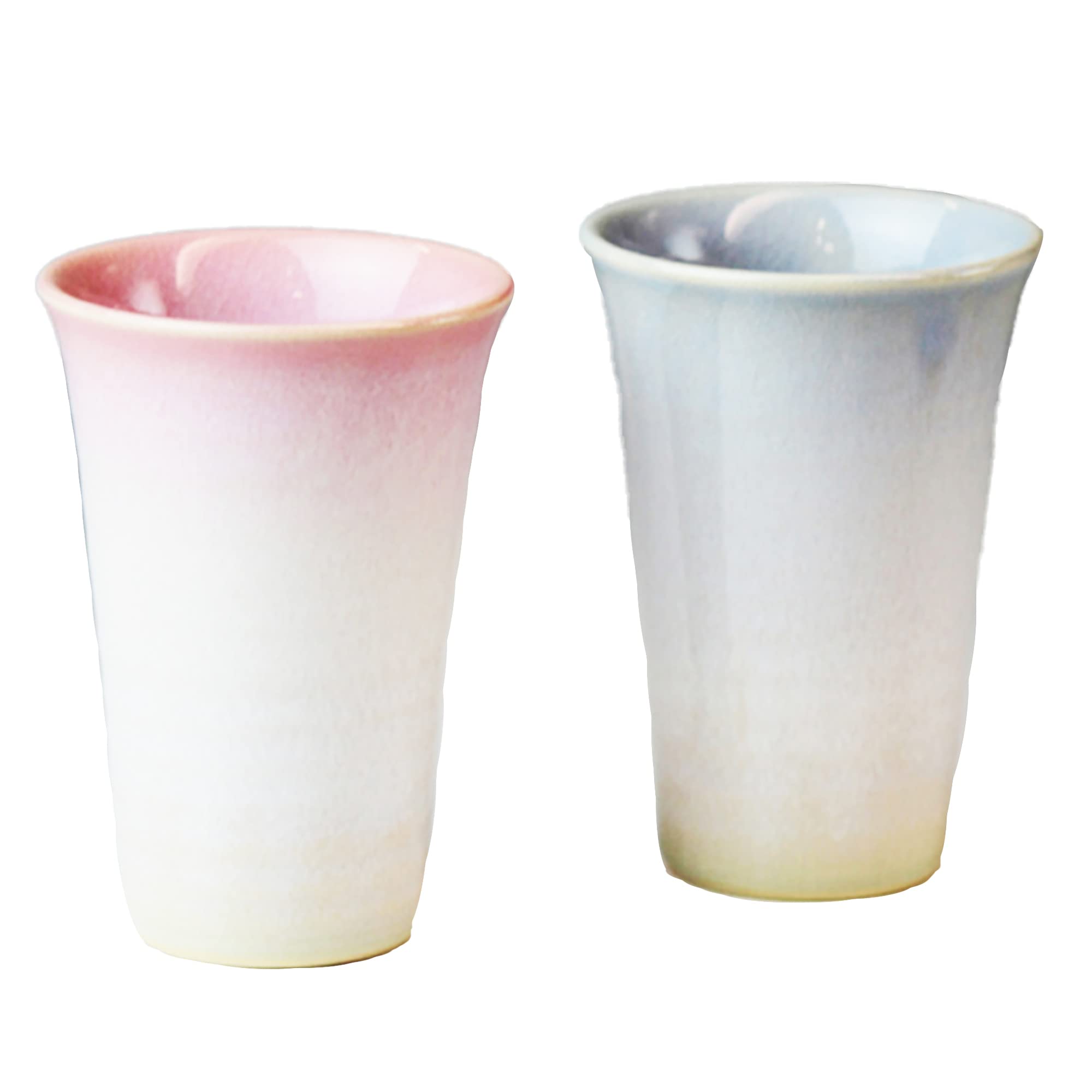 

Nihon Tosai Tsubakihide Kiln Tsubomi Free Cup Pair