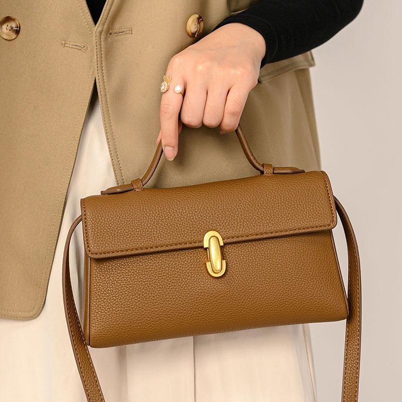 Luxury Designer Women's Bag Genuine Leather High Quality Handbags Fashi Women Shoulder Bags Cowhide Messenger Crossbody Bags
