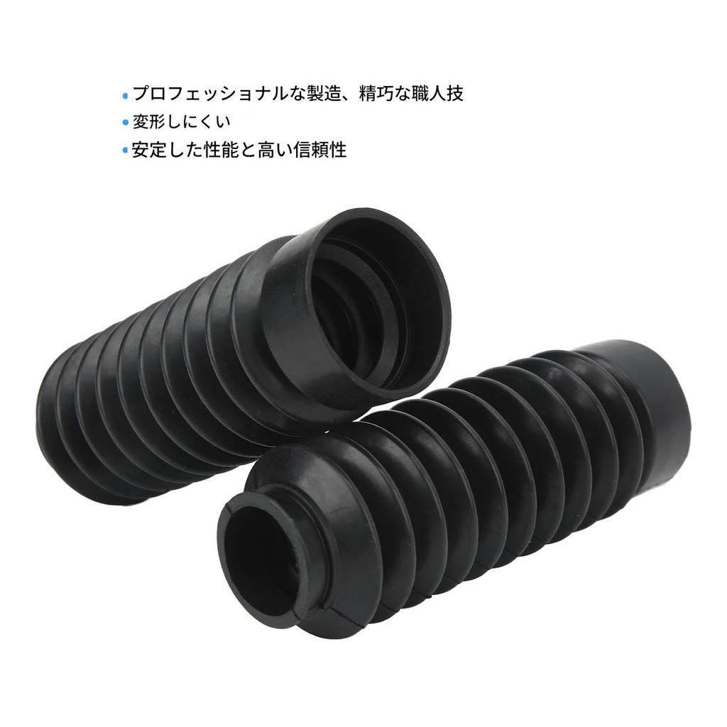 2 ks Motocyklové návleky na vidlice pro CL400 CB400 CB500 CB400 CB400ss Prémiový gumový kryt proti prachu na tlumiče