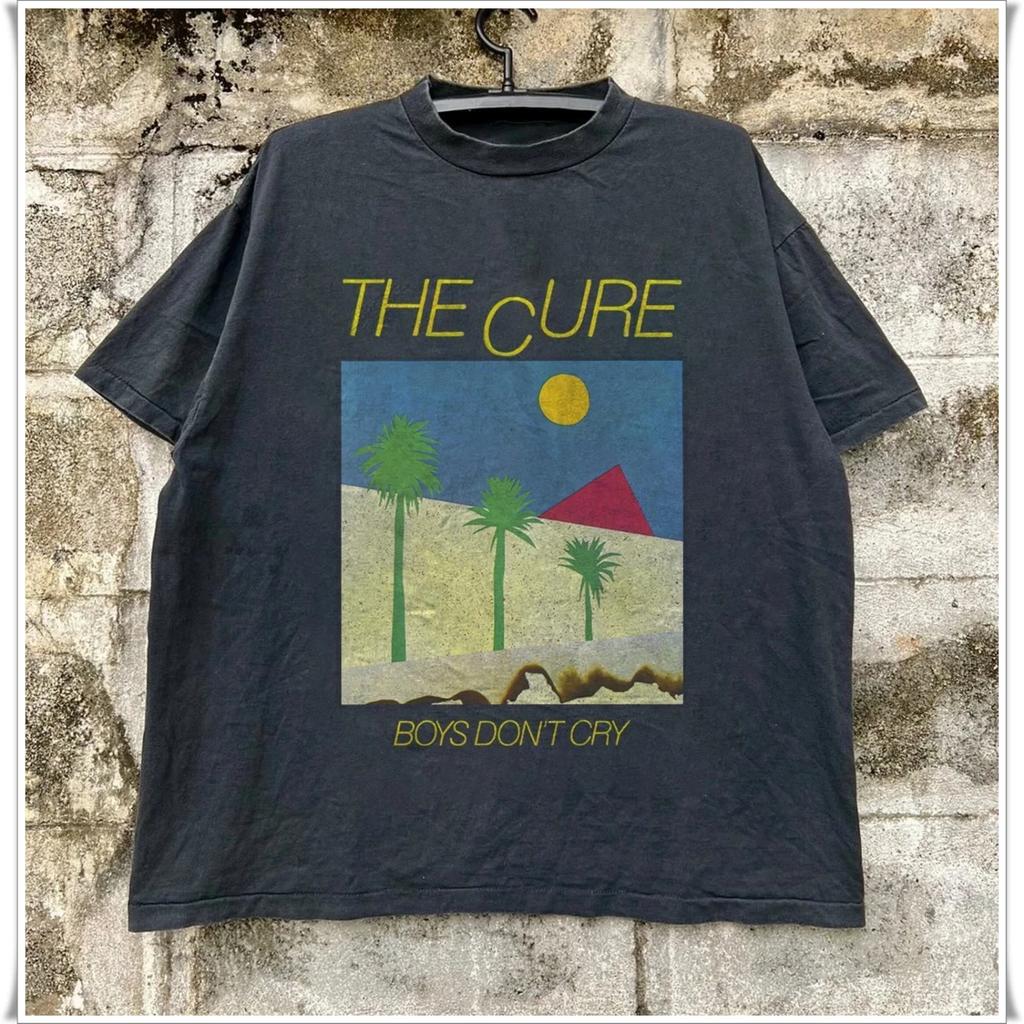 The Cure Boy DonT Cry TShirt Unisex Black TShirt Size S4XL Unisex Women New SpringSummer Arrivals Regular Fit Casual