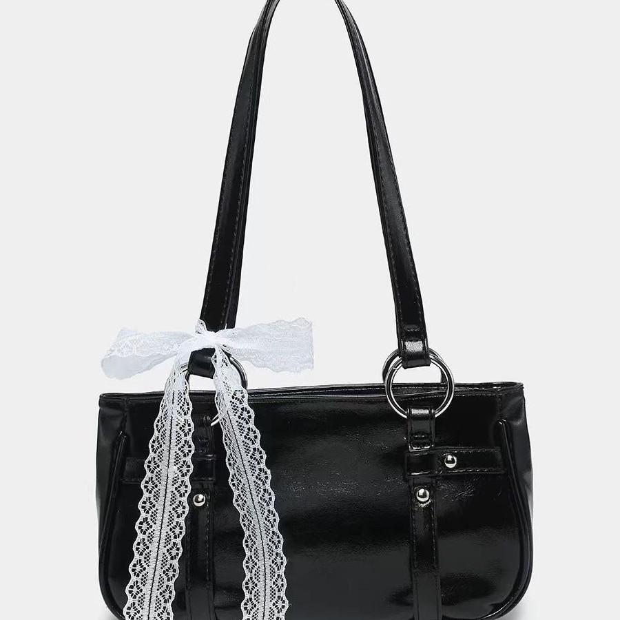 Cool niche new chain bag, locomotive armpit bag, high-end shoulder handbag.
