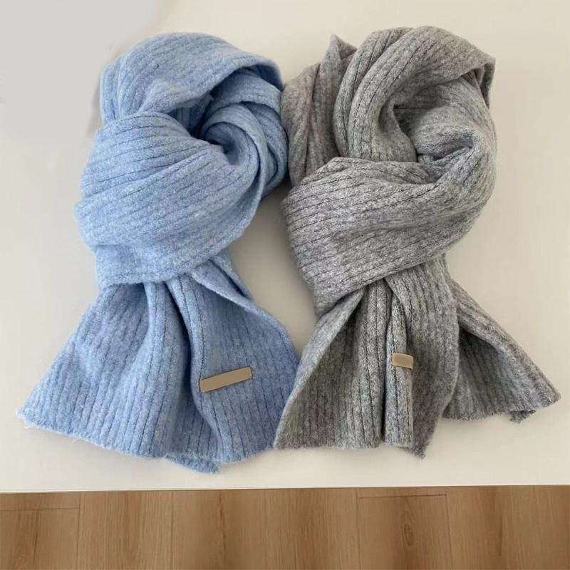 Warm Fashion Scarves Winter Windproof Neckerchief Unisex Breathable Scarf for Casual Wear