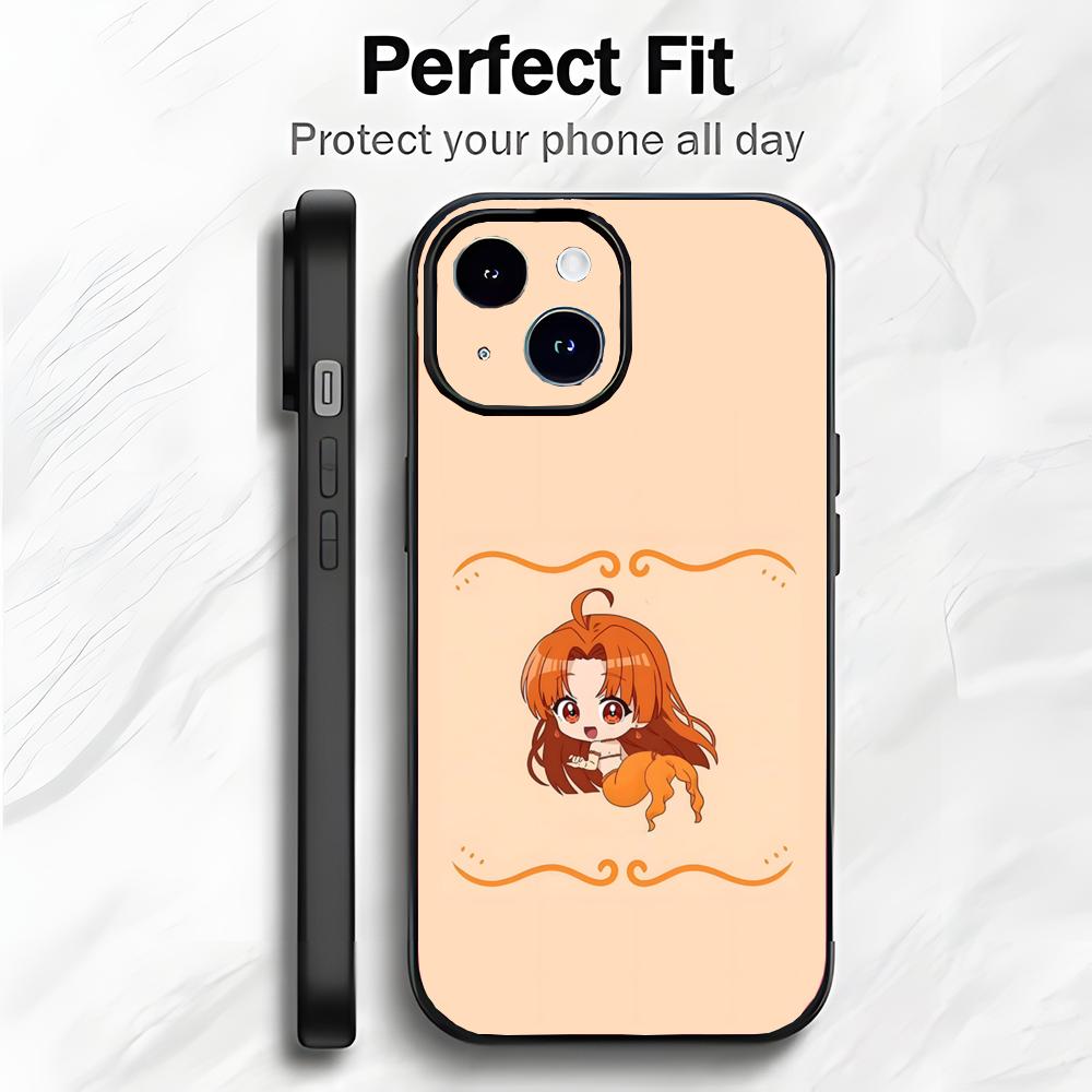 Magische japanische Anime M-Mermaid Melody Handyhülle Handyhülle Weiche Verpackung Leicht für iPhone17 16 15 14 13ProMax