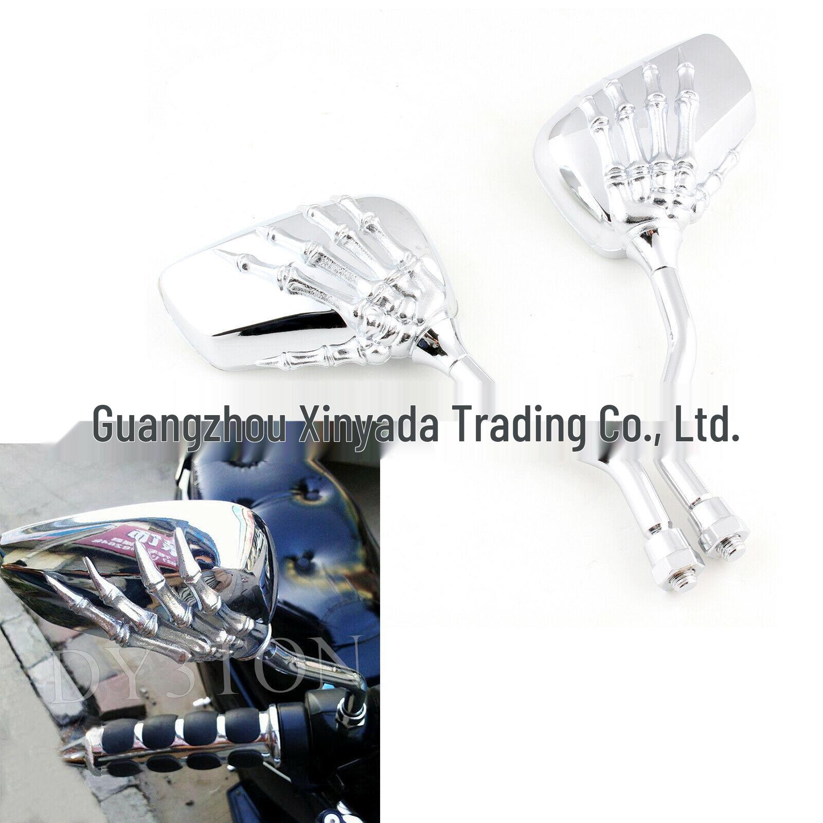 Skull Hand Motorcycle Rearview Mirror for Electric Vehicle