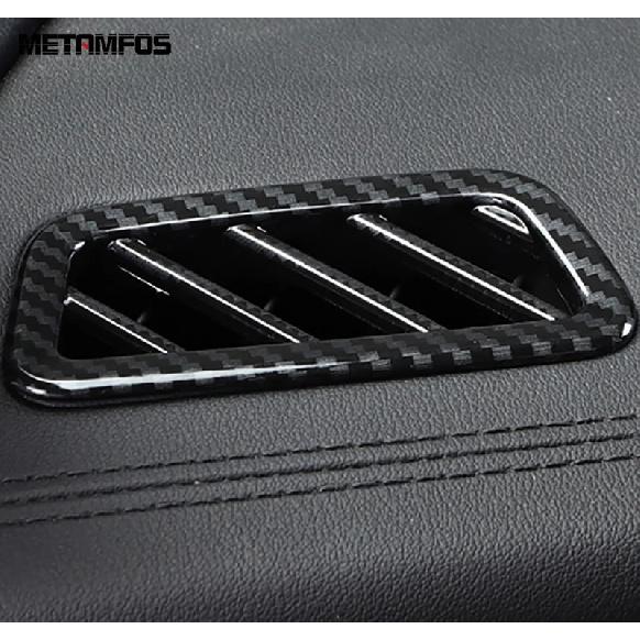For Kia K5 Optima DL3     Carbon Fiber Front Upper Air Condition Vent Outlet Cover Trim Interior Accessories