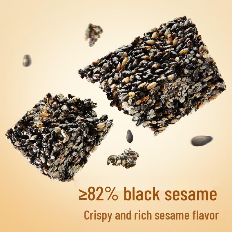 Liangpin Puzi Sugar-Free High-Protein Black Sesame Crisp