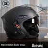 Women's Winter All-Season Half Helmet: Certified, Anti-Fog, Warm, and Safe