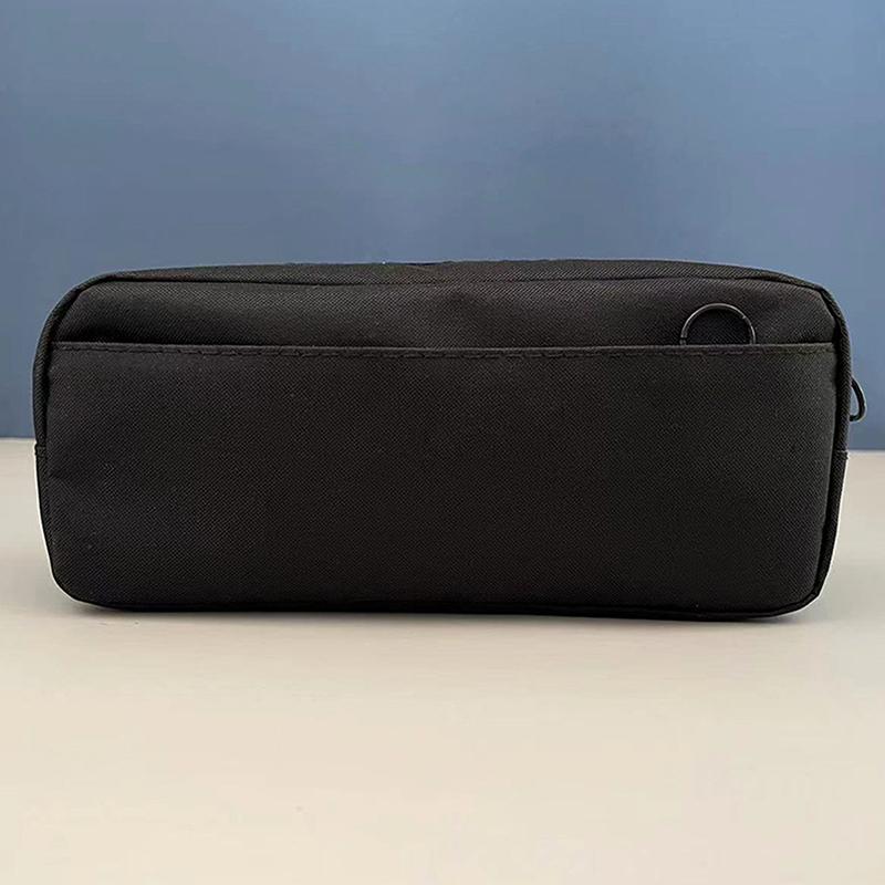 

Пенал большой вместимости однотонный, чехол для ручек, школьные принадлежности для студентов, канцелярский органайзер чёрный