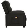VidaXL Fauteuil de Massage, Siège Inclinable avec Dossier et Repose-pied Réglables, Chaise de Salle de Séjour Salon 342353