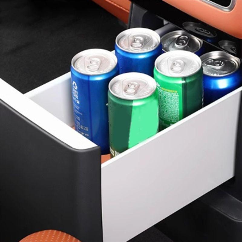 For LEADING IDEAL L9 Refrigerator Storage Box Silicone Mat Refrigerator Fixed Anti-Slip Cup Holder Tray