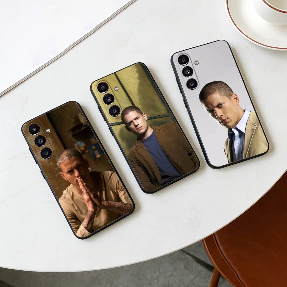Prison Break TV Series Phone Case For Samsung Galaxy A20,21s,22,31,32,52,53,72,73,80,91 Soft Black Shell