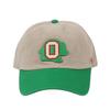 American Needle Oakland Oaks PCL Logo Cap, Men's/Women's Minor League Baseball Low Cap, Unisex, Gray/Kelly Green