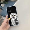 CJ25 Cartoon Art Owl Case for Motorola Moto G10 G20 G30 G31 G32 G34 G35 G41 G42 G50 G51 G52 G55 G60 G60S G62 G71 G72 G75