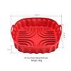 Silicone Air Fryer Baking Pan and Mat Set