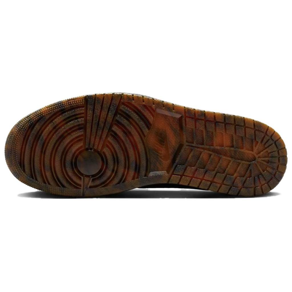 Jordan Air Jordan 1 Low top Vintage Basketball Shoes Men's Black IO3147-001