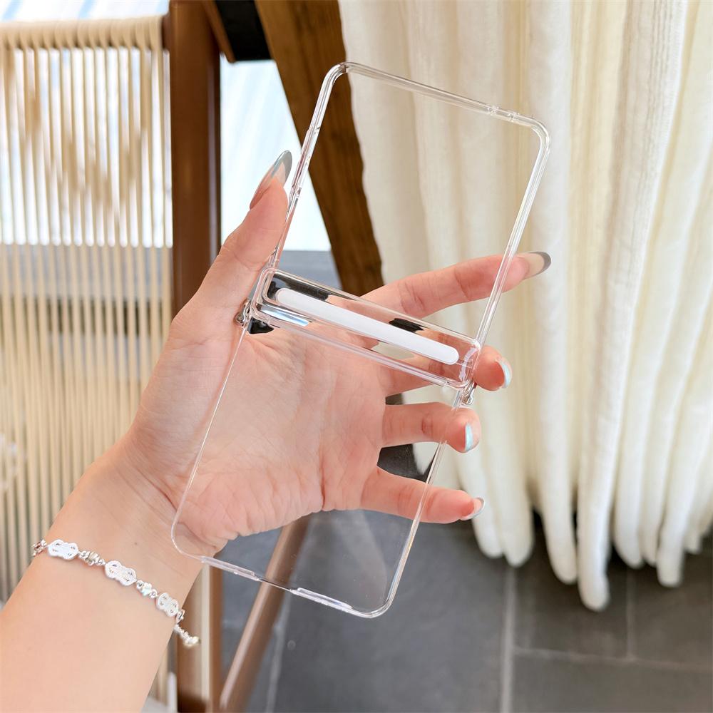 

For MagSafe Magnetic Clear Phone Case for Samsung Galaxy Z Flip 7 Flip7 5G Transparent Hinge Protection Cover Galaxy Z Flip7