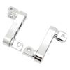 Motorcycle Foot Peg Highway Bracket 360 degrees  Adjustable Rugged Foot Peg Extension Bracket for Touring Electroplated