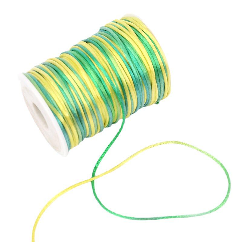 Korean Cord Weaving: Gradient Color Necklace & DIY Rope Accessory