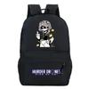 Anime N Murder Drones Bedruckter Rucksack Schüler Schulanfangsrucksack Gaming-Fans Geschenke Schultaschen Jungen Mädchen Reiserucksack