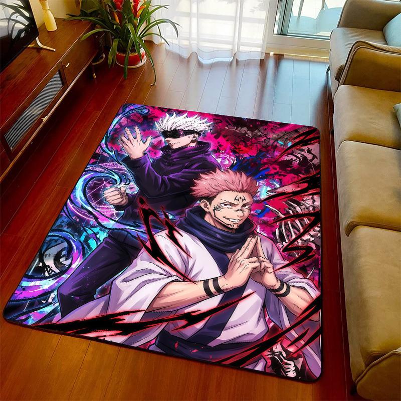 Jujutsu Kaisen Non Slip Rug Carpet Soft Floor Mat Area Rug for Bedroom Living Room Home Decor -QJY
