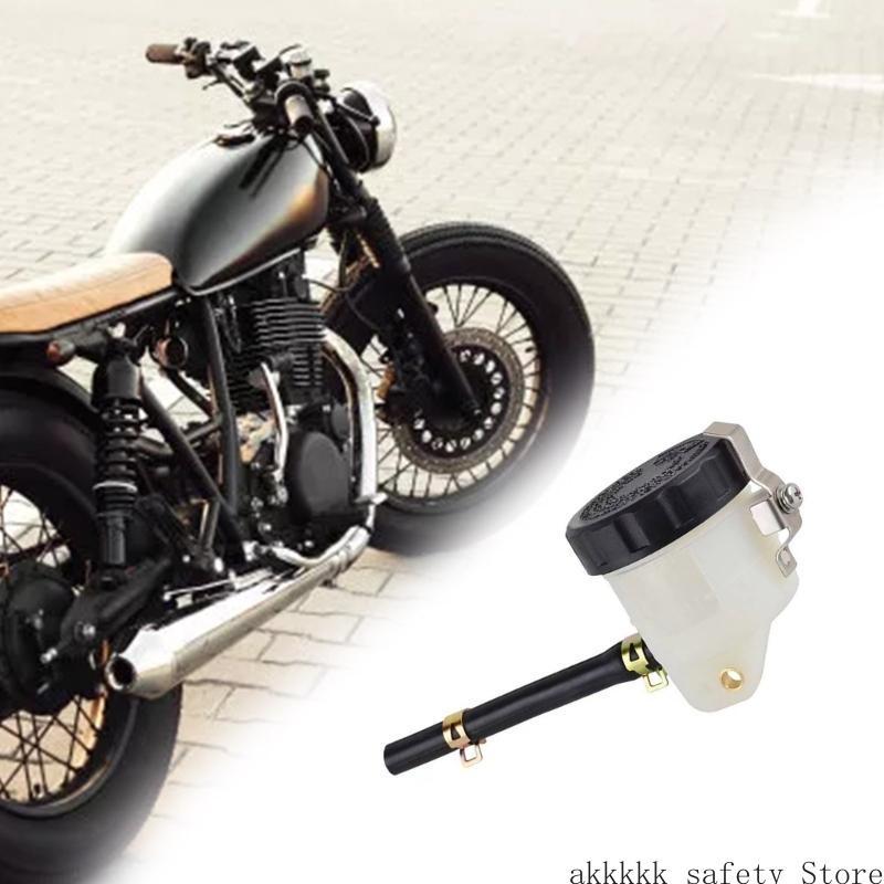 XXFF Motorrad Bremsflüssigkeitsbehälter Ölbecher Kunststoff Bremszylinder Ölbehälter Zubehör für GSXR750 ZX14R
