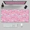 New Pink Cute Mouse Pad Pokemon Jigglypuff Mousepads Gaming Mousepad Large Keyboard Mat Desk Pad for Computer Laptop Mouse Pads