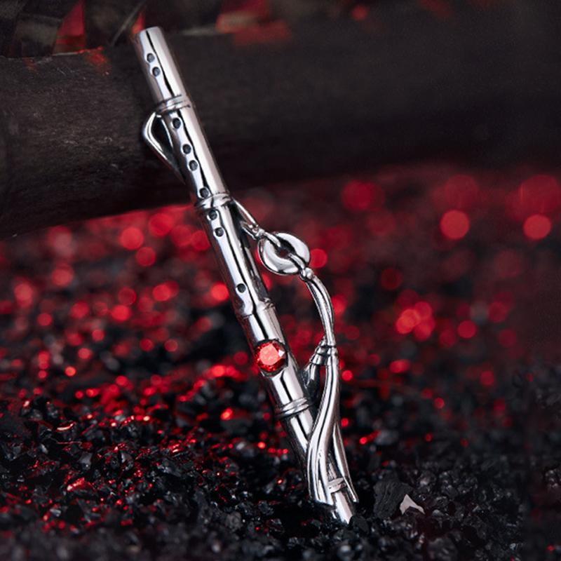 Fashion Classic Minimalist Anime Periphery Necklace Pendant Ornament Cross Flute Choker Pendant Necklace For Women Fine Jewelry