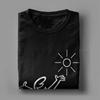 Happy La Linea Summer Casual T-Shirts Men Round Neck Graphic T Shirt Badum Linus Lineman Short Sleeve Tees Fashion Cotton Tops