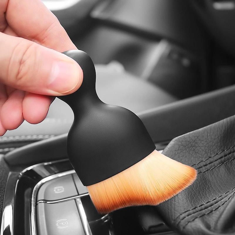 Car Cleaning Brush Kit Automotive Detail Brushes For Car Interior Detailing Brush Set Wheel Rims Clean Brush Plastic