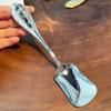 4Pcs Stainless Steel Ice Cream Spoons Retro Square Head Dessert Coffee Shovel Sorbet Yogurt Cake Jelly Serving Utensil Set Kitchen Gadget