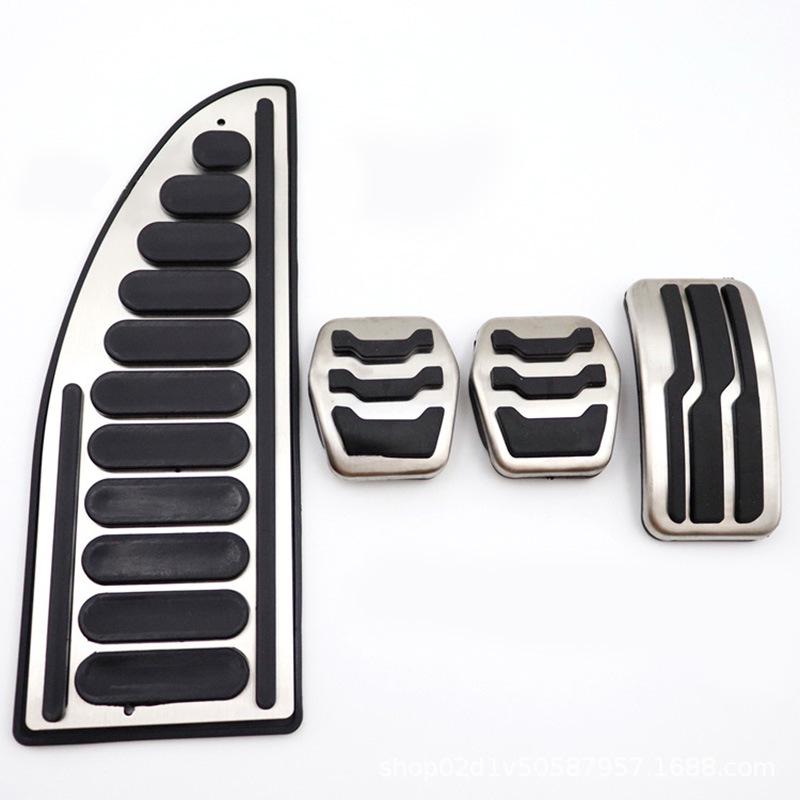 Ford Focus Original Model Non-Slip Stainless Steel Pedal Set