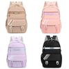 Letter Print Perfect Backpack Casual Student Schoolbag Travel Computer Bags