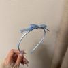 Sweet Ballet Ribbon Bowknot Headband Lazy Hairband for Women Girls Princess Girl Hair Hoop Elegant Hair Styling Tool