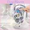 Automatic Bubble Machine With Lights And Rotating Handheld Case For Weddings And Parties