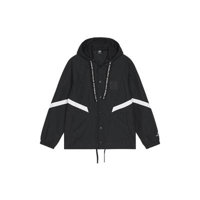 Jackets Men's Black Hooded Moderate Other AMJ13361-BK
