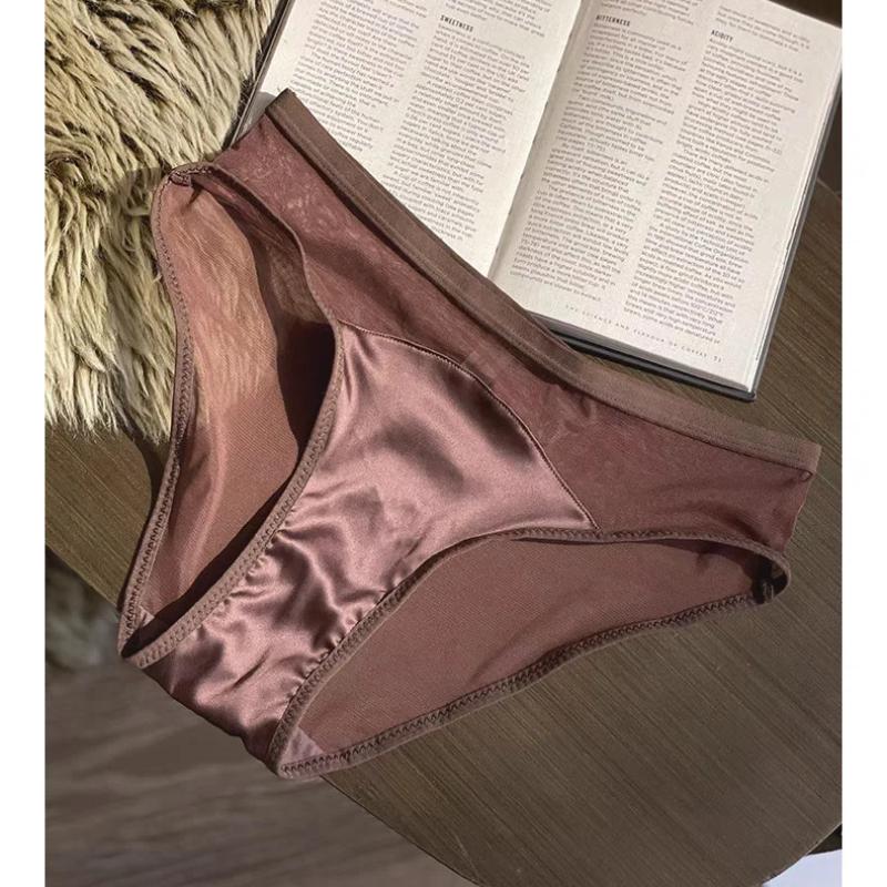 Conjunto de ropa interior de seda de hielo francesa para mujer, conjunto de sujetador push up de encaje sexy con relleno desmontable, sujetador de copa fina, conjuntos de lencería sin costuras