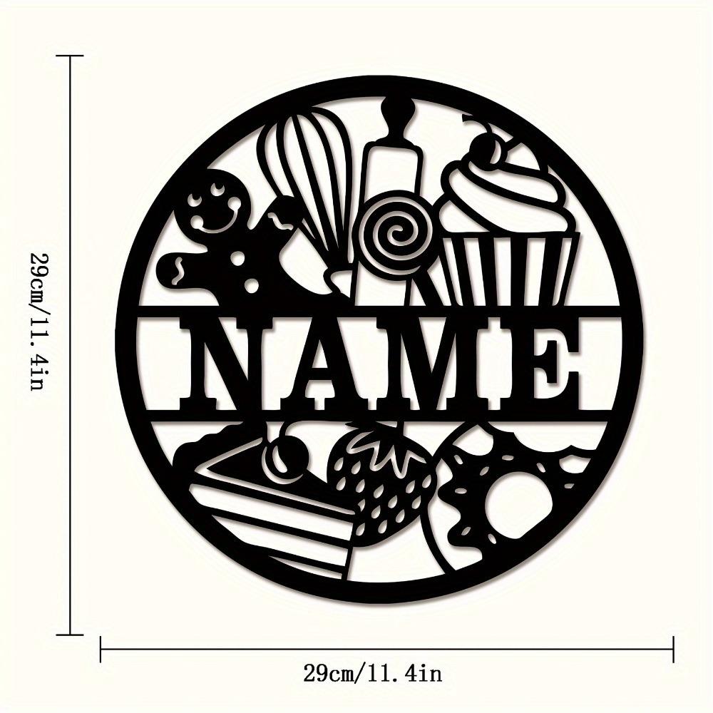 

Custom Metal Wall Art Dessert Marker Rustic Country Decor for Indoor Outdoor Garden Bedroom Porch Festival TYDZ004198