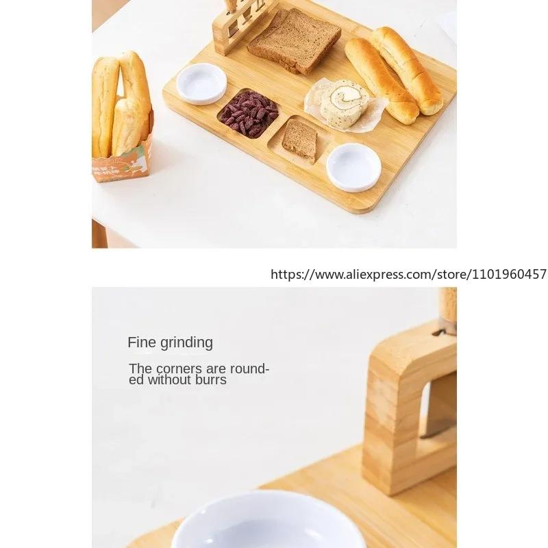 Bamboo Tray Stand Indoor Plate Nursery Plant Holders Garden Saucers Storage Desktop Bonsai Decoration