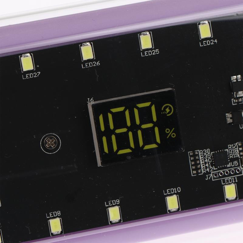 Diy 22.5W Battery Charger Power Bank Case Transparent Pd Quick Charging Case 18650 Battery Case With Led Light