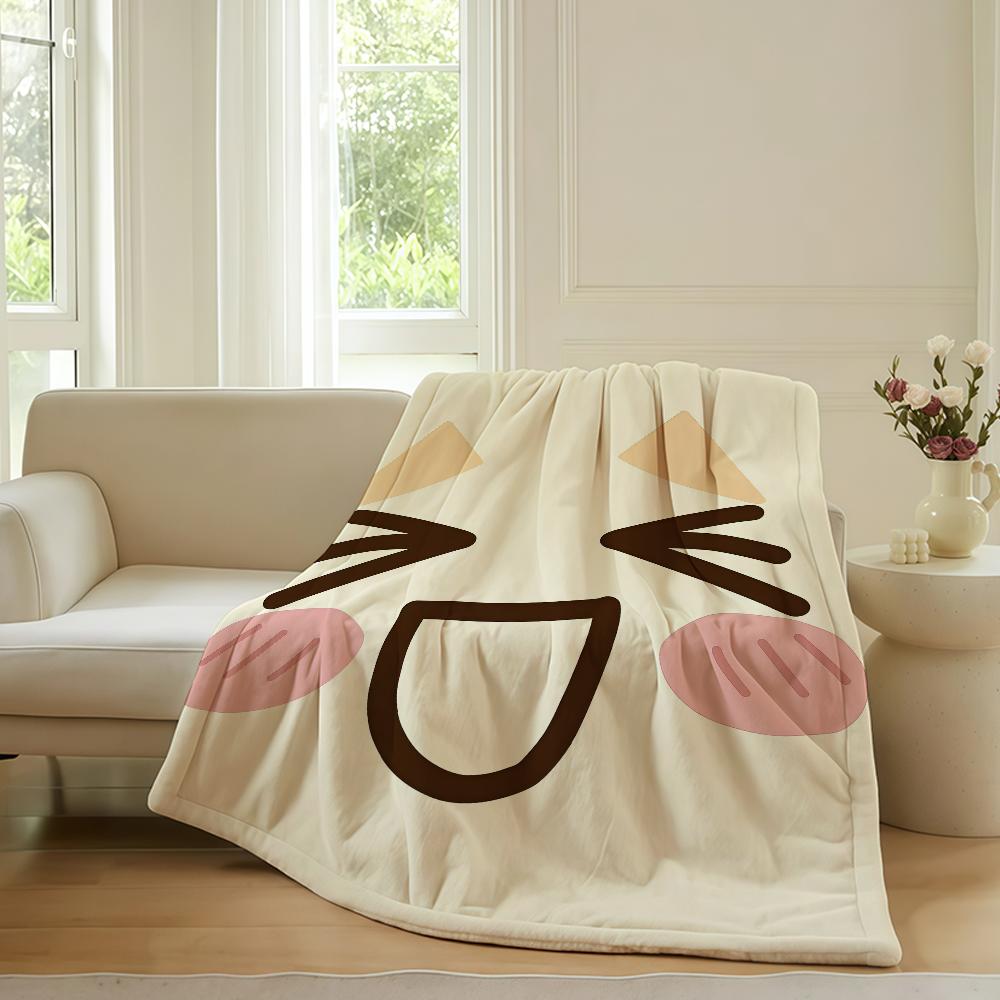 Cartoon cute Inoue Toro Blanket For Sofa Office Bed Plane Travel Sleep Read Relax Camping Soft And Warm